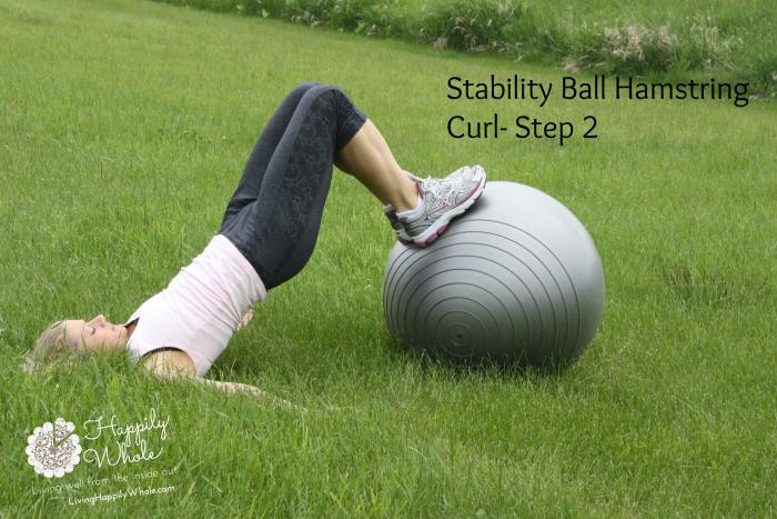 Stability Ball Hamstring Curl-2
