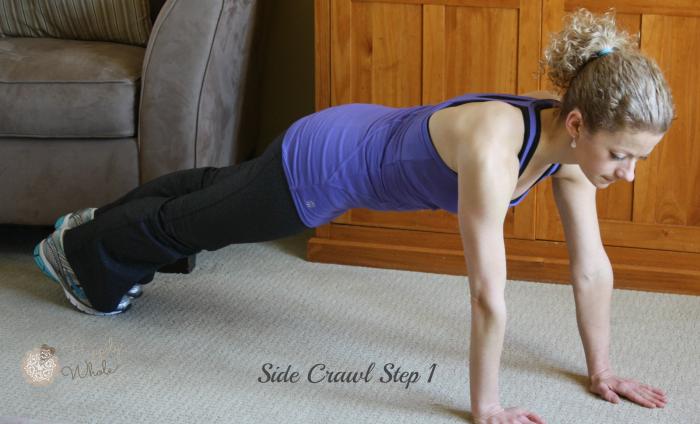 Side Crawl Plank