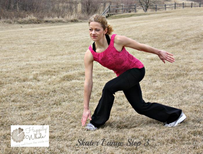 Skater Lunge Step 3