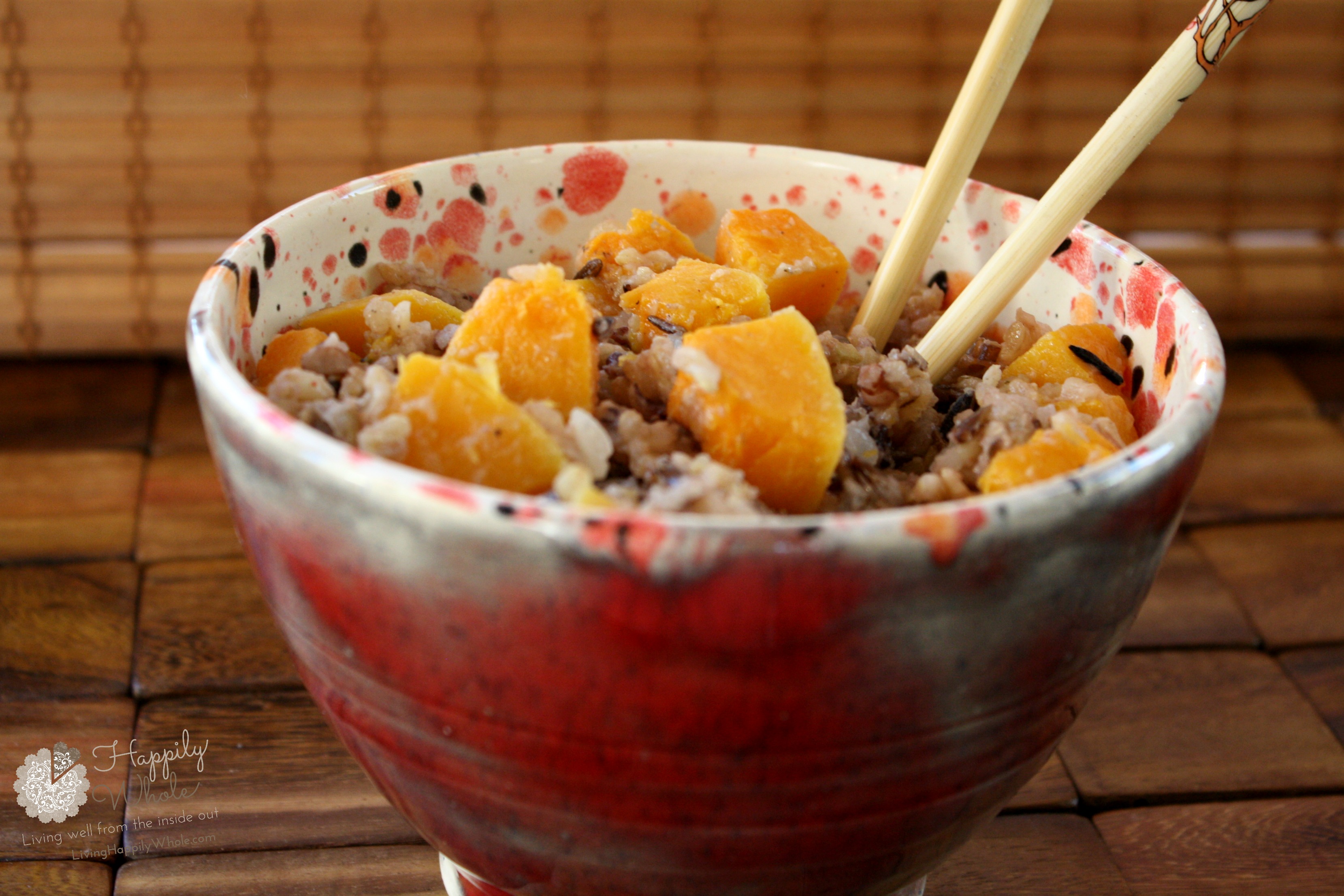 Wild Rice, Butternut Squash